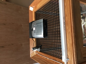 Custom Acrylic Bird Cage Air filtration unit